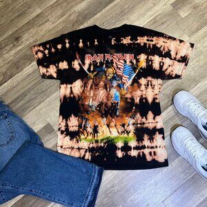 2012 Iron Maiden Maiden England North American Tour Double-Sided T-Shirt Medium